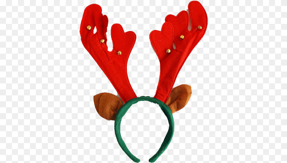 Reindeer Antler Christmas Rudolph Christmas Reindeer Antlers, Clothing, Flower, Glove, Plant Free Transparent Png