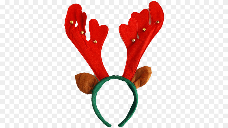 Reindeer Antler Christmas Rudolph Reindeer Download Christmas Reindeer Antlers Transparent Background, Clothing, Glove, Flower, Plant Free Png