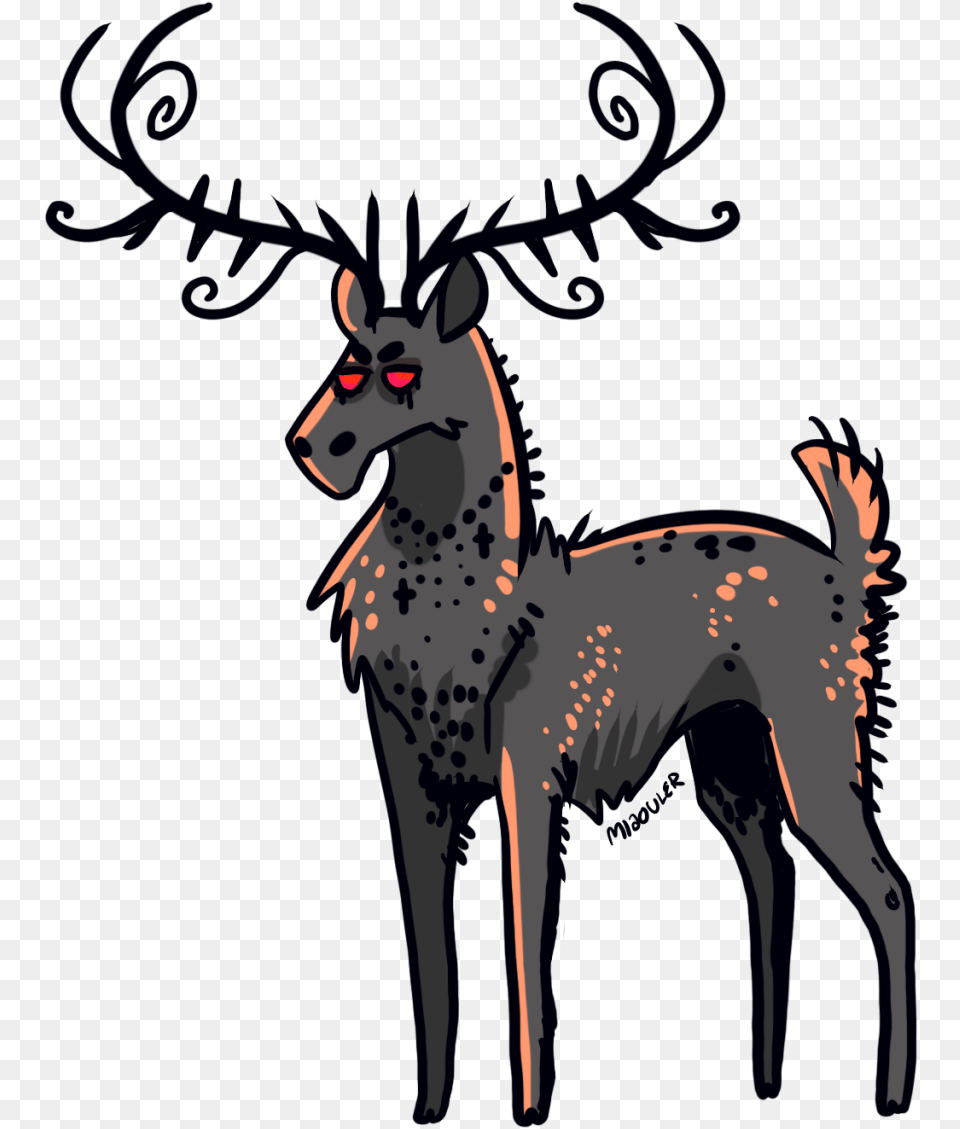 Reindeer Antlers Tumblr Spoiler Background Animal Figure, Adult, Person, Female, Woman Free Png