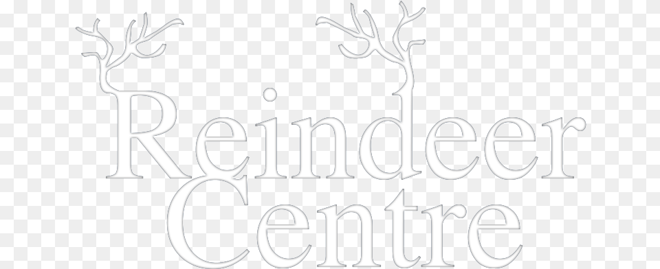 Reindeer Centre Logo Tree, Text, Stencil Png Image