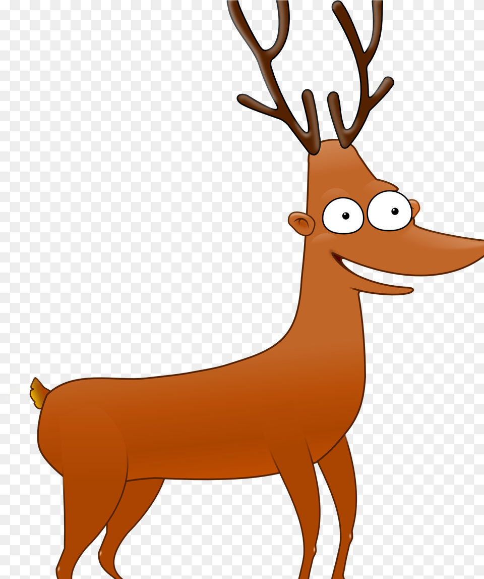 Reindeer Clip Art Transprent Free Download Deer Hunting, Animal, Mammal, Wildlife, Elk Png Image