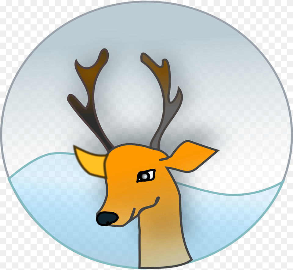 Reindeer Clipart, Animal, Deer, Mammal, Wildlife Png Image