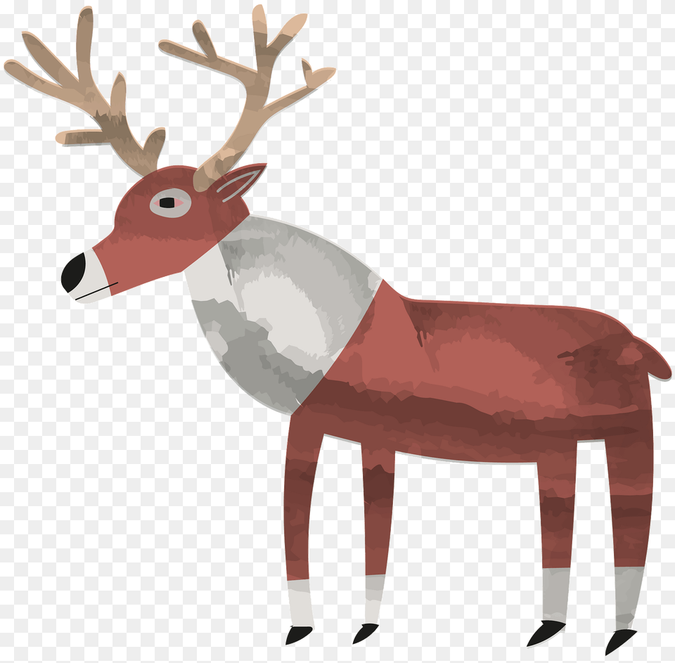 Reindeer Clipart, Animal, Mammal, Wildlife, Deer Free Png