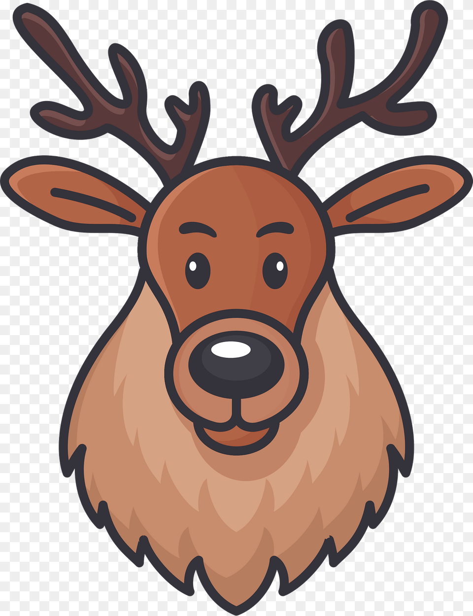 Reindeer Clipart, Animal, Deer, Elk, Mammal Png Image
