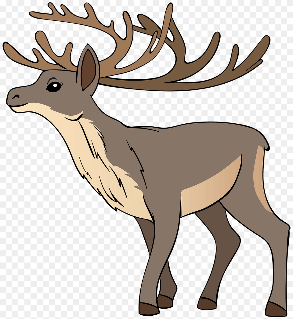 Reindeer Clipart, Animal, Deer, Mammal, Wildlife Free Png Download