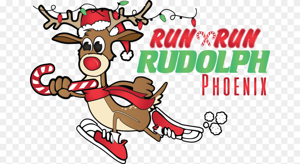 Reindeer Clipart Bowling Phoenix Run Run Rudolph Half Marathon Quarter Marathon, Book, Comics, Publication, Dynamite Free Png Download