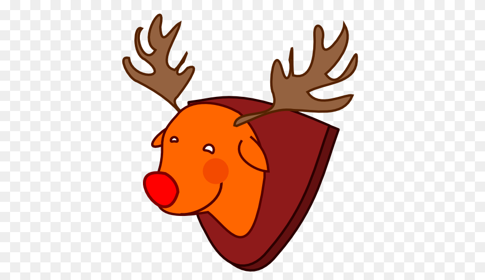 Reindeer Clipart Mouth Png Image