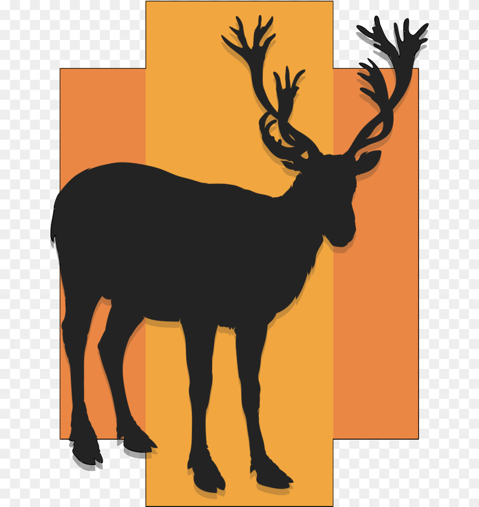 Reindeer Elk Clip Art Illustration Antler Elk, Animal, Deer, Mammal, Wildlife Free Png Download
