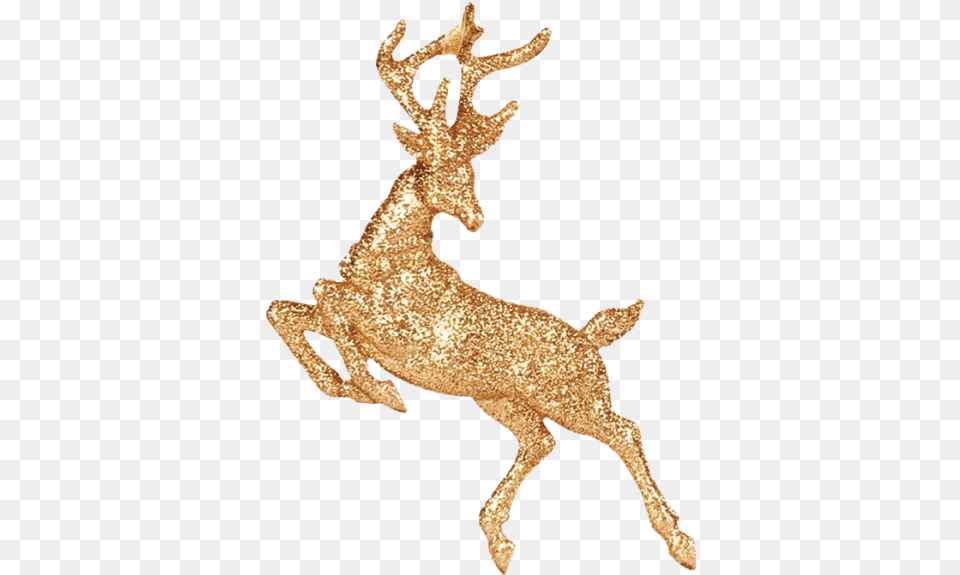 Reindeer Gold Reindeer, Animal, Deer, Mammal, Wildlife Free Png