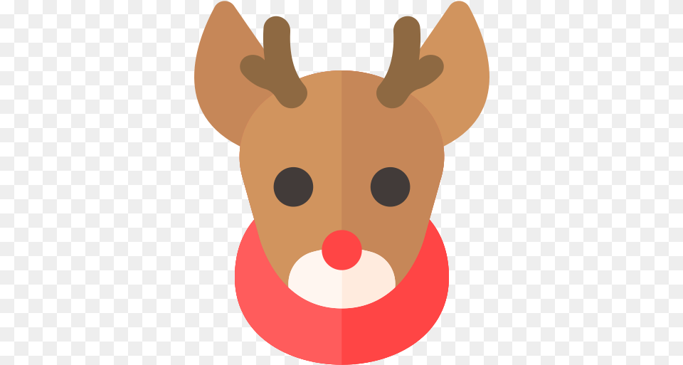 Reindeer Holiday Deer Christmas Xmas Icon Christmas Deer Icon, Animal, Mammal, Wildlife, Snout Png