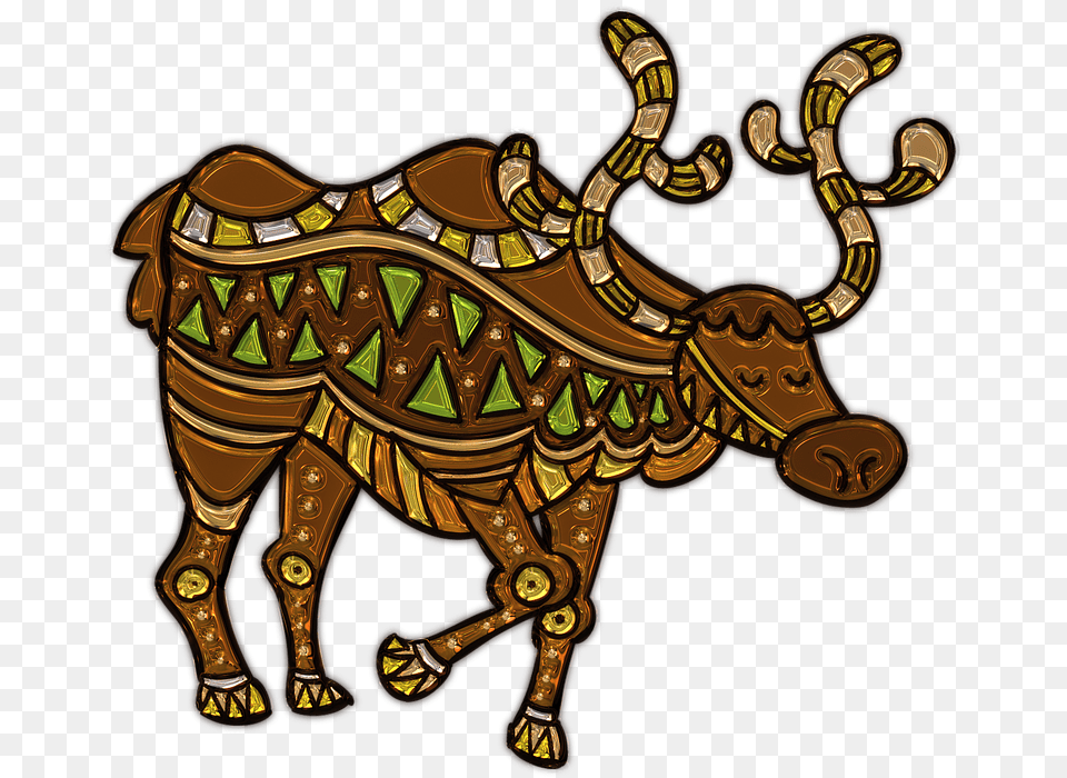 Reindeer Metallizer Christmas Rudi Glass Metallic Geometric Moose Queen Duvet, Animal, Bull, Mammal, Cattle Png Image