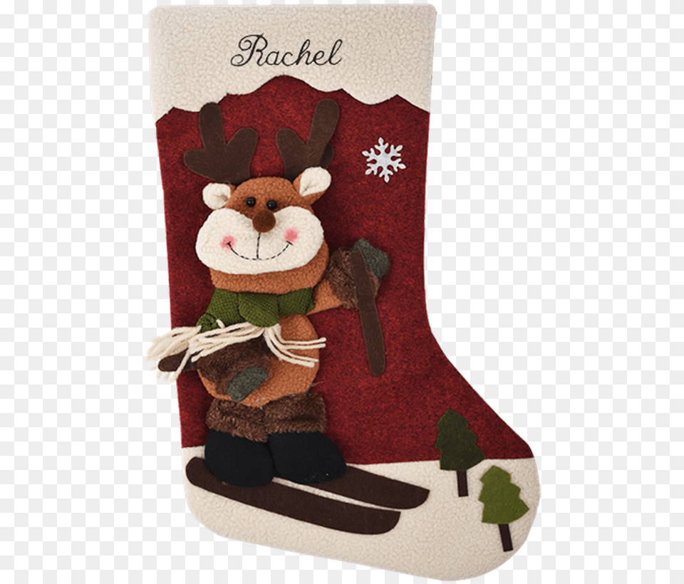 Reindeer Stockings Christmas Stocking, Christmas Decorations, Clothing, Festival, Hosiery Png