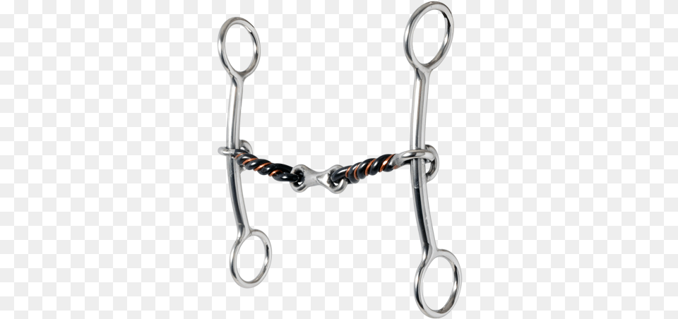 Reinsman Stage C Lifter Dog Bone Snaffle Western, Halter, Smoke Pipe Png