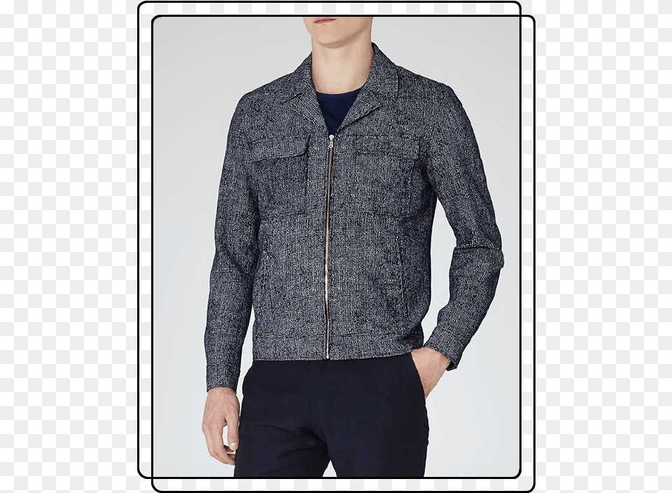 Reiss Hartnett Jacket Coat, Blazer, Clothing, Knitwear, Long Sleeve Free Png