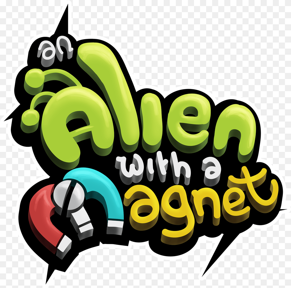 Rejected Games Presskit An Alien With A Magnet, Green, Dynamite, Weapon, Text Free Png