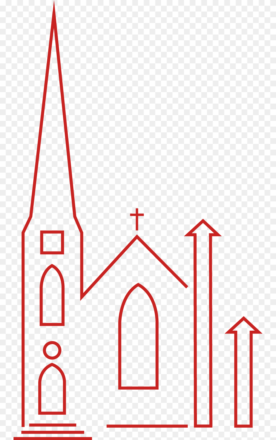 Rejected Stamp Clipart Church First Presbyterian Church Tecum, Architecture, Building, Spire, Tower Free Png Download