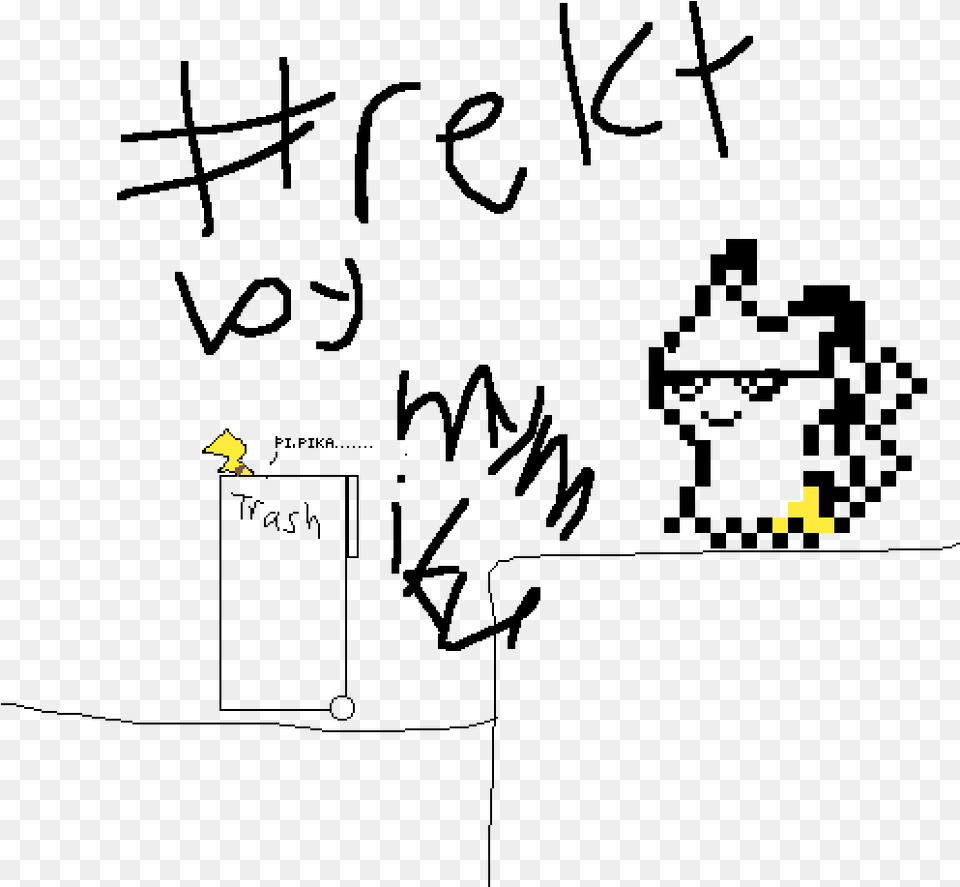 Rekt By Mimikyu Handwriting Free Transparent Png