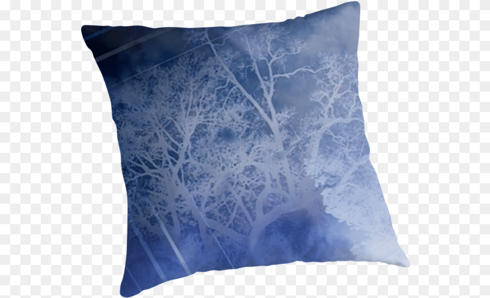 Related Abstractions And Works In The Creepy Tree Series, Cushion, Home Decor, Pillow, Ice Png Image