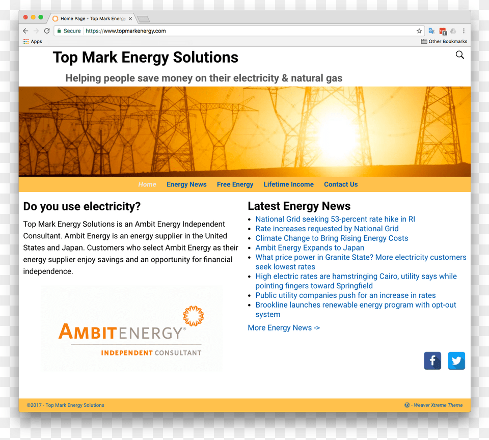 Related Ambit Energy, File, Webpage Free Png Download