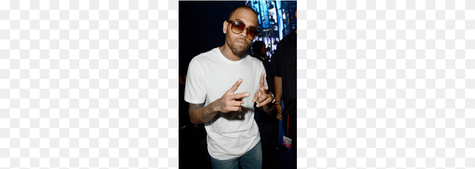 Related Chris Brown, Tattoo, T-shirt, Body Part, Clothing Free Png