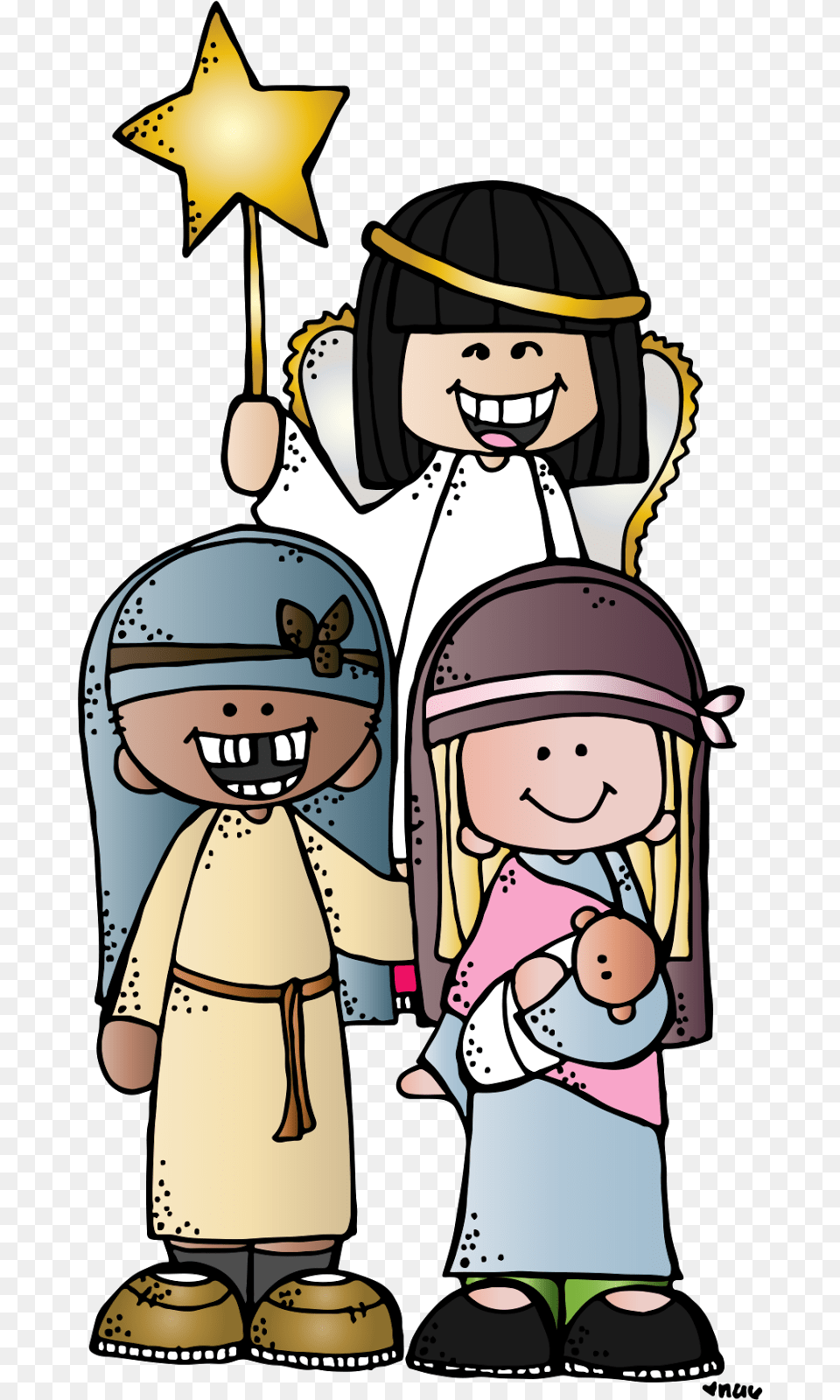 Related Melonheadz Christmas Nativity, Book, Comics, Publication, Baby Png