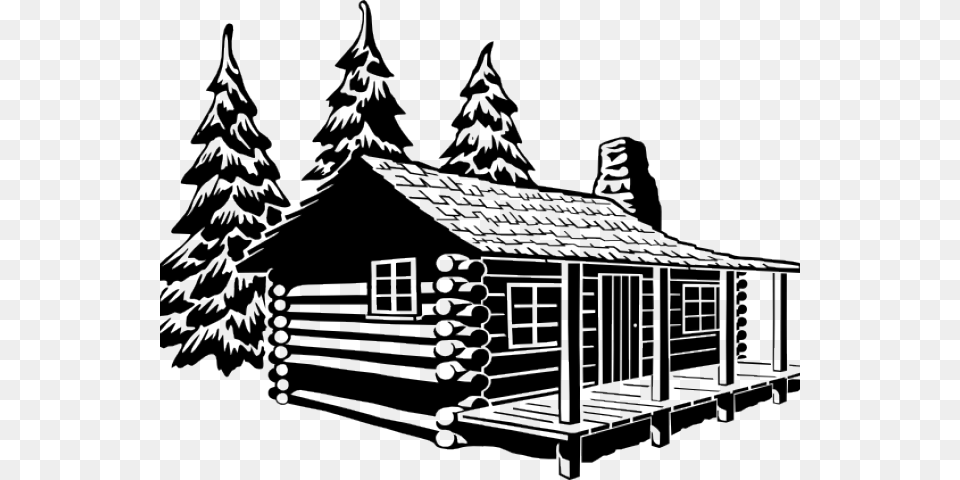 Related Posts Cabin Clip Art Black And White, Architecture, Building, Housing, House Free Transparent Png