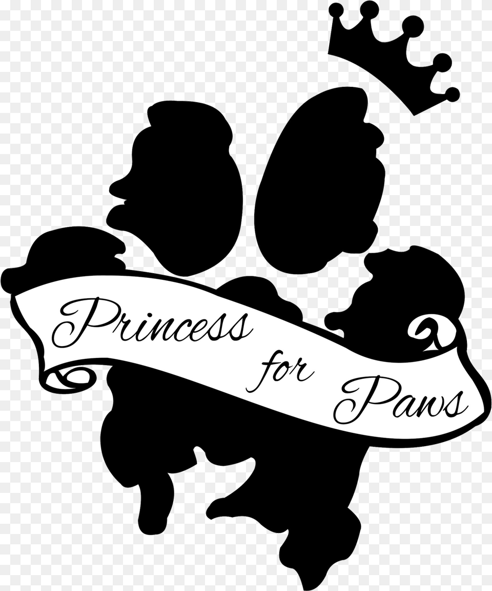 Related Princess For Paws Inc, Text, Silhouette Free Transparent Png