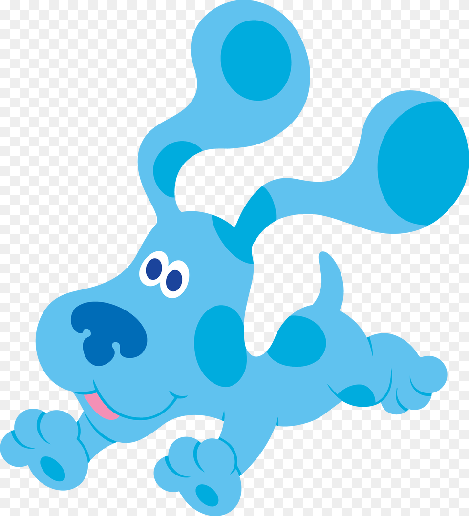 Related To Blue 8217 S Clues Clip Art Running Clipart Blue Blues Clues, Animal, Bear, Mammal, Wildlife Png Image