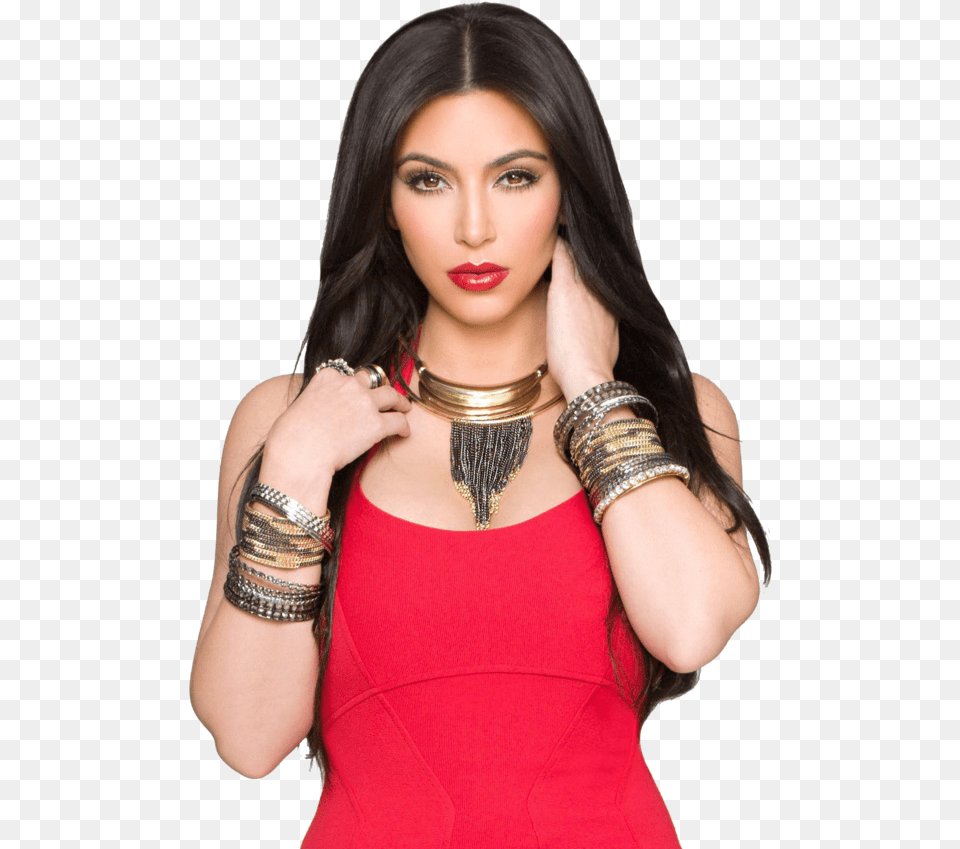 Related Wallpapers Kardashian Kollection Red Dress, Accessories, Person, Ornament, Jewelry Free Png