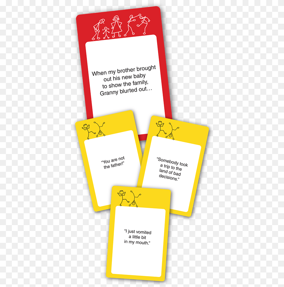Relative Insanity Card Game, Text, Advertisement, Poster, Paper Png
