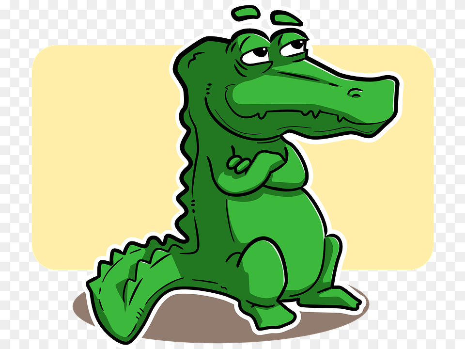 Relax Clipart Alligator, Animal, Crocodile, Reptile Png Image