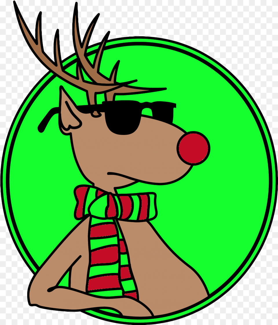 Relax Deer Clipart Christmas Clip Art, Baby, Person, Cartoon, Face Free Png