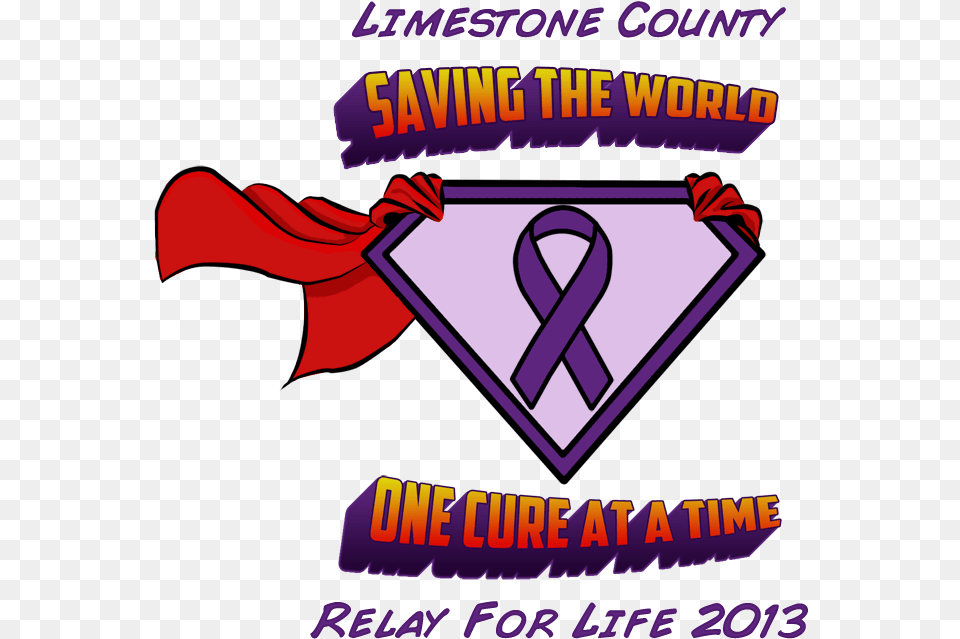 Relay For Life Logo, Advertisement, Poster, Purple, Dynamite Free Png