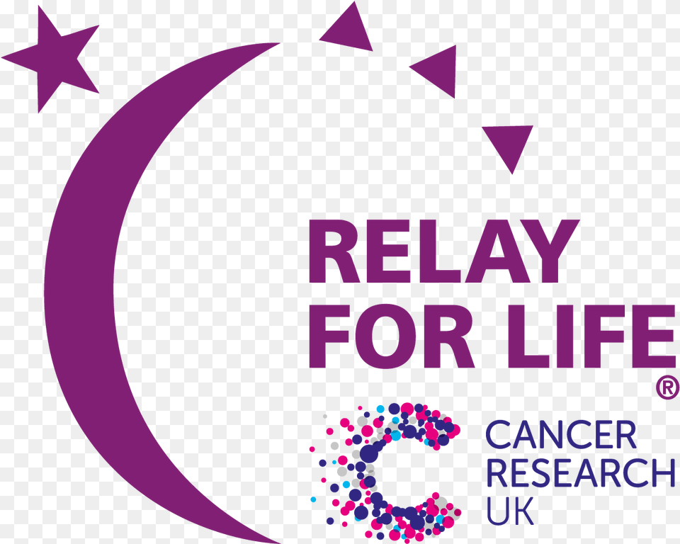 Relay For Life Logo, Purple, Advertisement, Poster Png Image