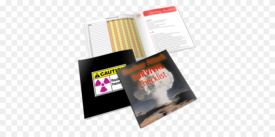 Released A New Nuclear Attack Survival Guide With Everything Apocalypse Au Go Go Cd, Advertisement, Poster, Publication, Business Card Free Transparent Png