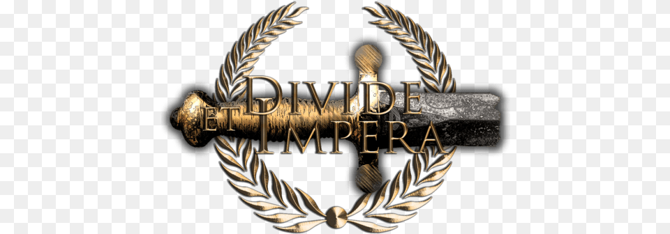 Releases Archives Divide Et Impera Logo, Badge, Sword, Symbol, Weapon Png Image