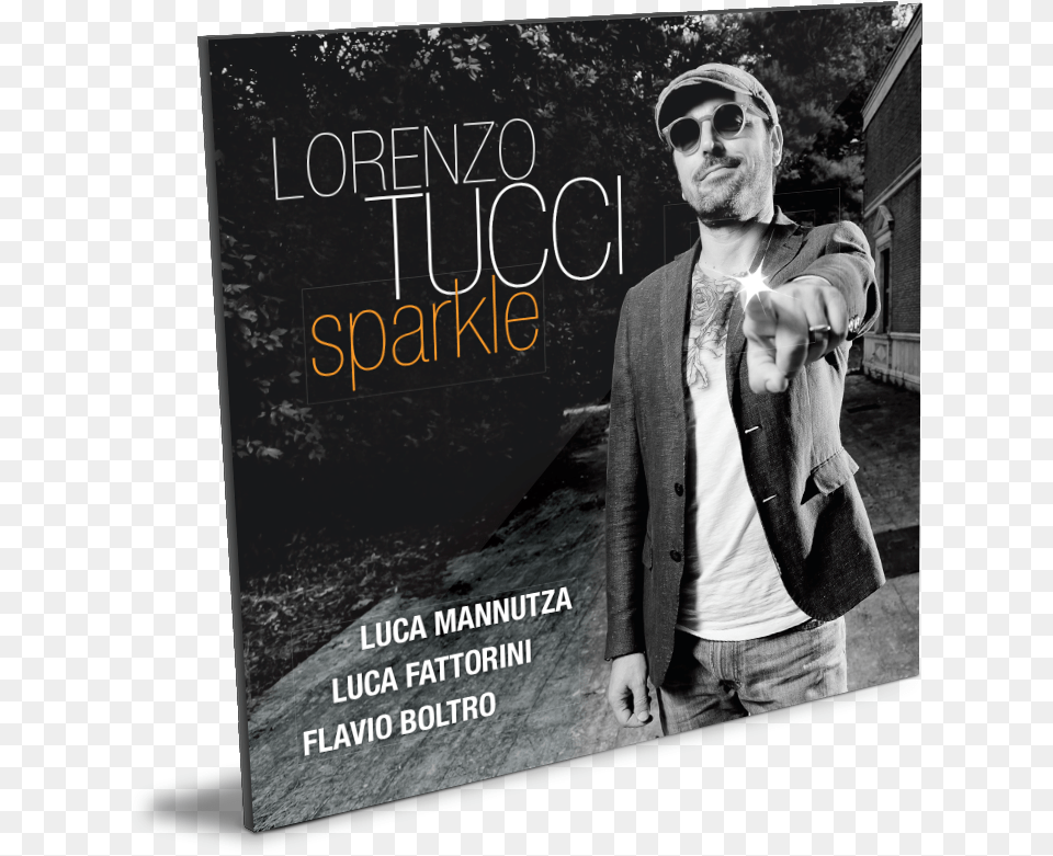 Releases Lorenzo Tucci Sparkle Cd, Accessories, Person, Man, Male Png Image
