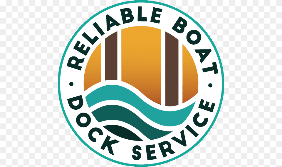 Reliable Boat Dock Service Logo, Badge, Symbol Png Image