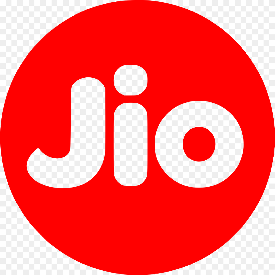 Reliance Jio Logo Reliance Jio Logo, Sign, Symbol, Disk, Road Sign Free Transparent Png