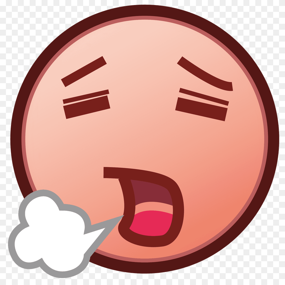 Relieved Face Emoji Clipart, Sphere, Mailbox, Head, Person Free Png Download