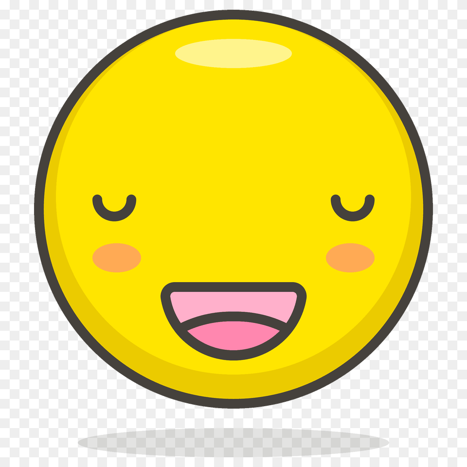 Relieved Face Emoji Clipart, Egg, Food Free Png