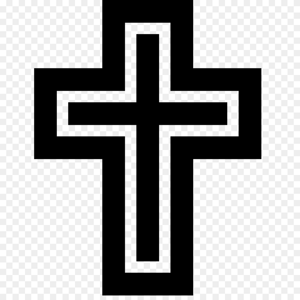 Religion Symbol Hd, Gray Free Png Download