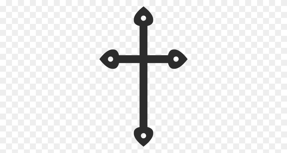 Religious Christian Cross Element, Symbol, Electronics, Hardware Free Png