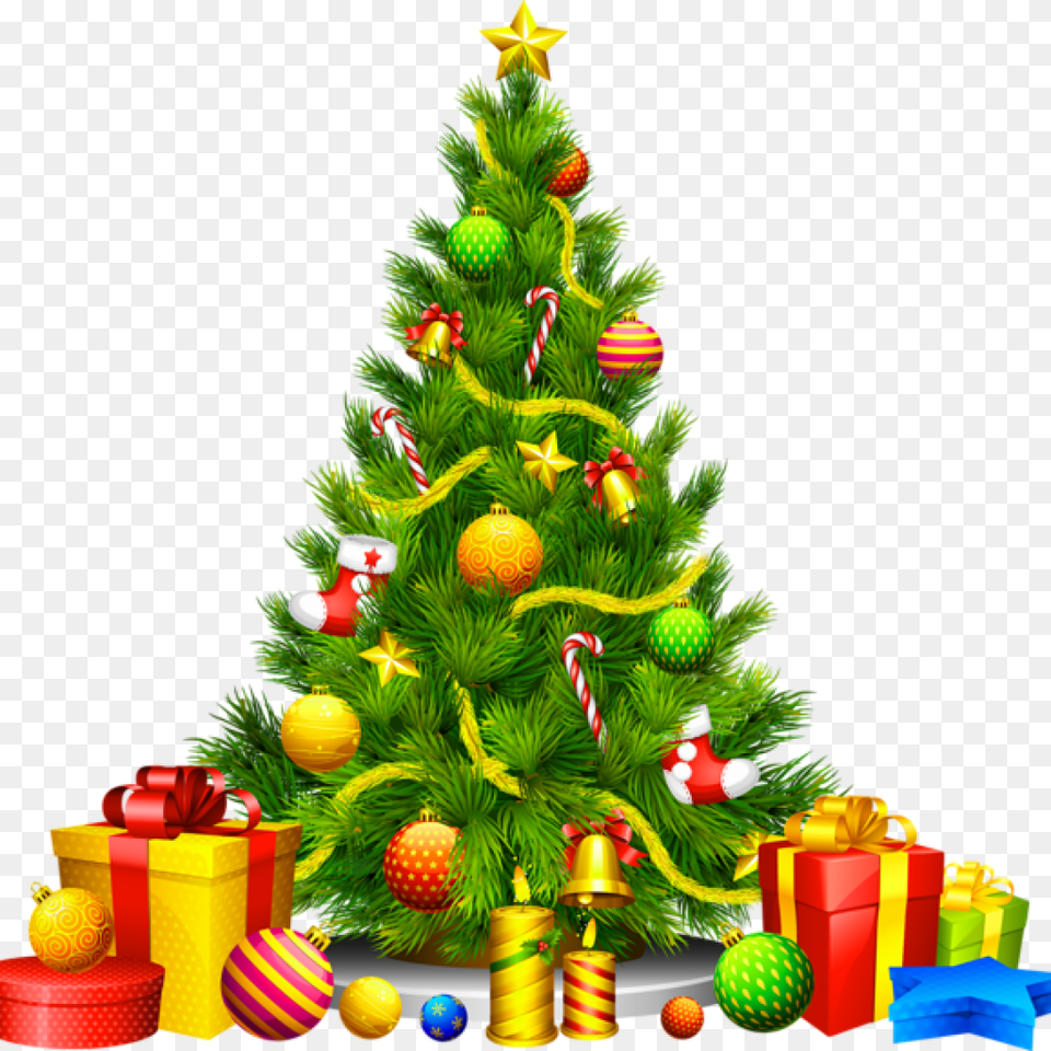 Religious Christmas Clipart Large Christmas Tree Images, Plant, Christmas Decorations, Festival, Christmas Tree Free Transparent Png