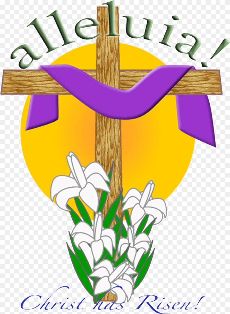 Religious Easter Clip Art First Sunday Of Easter, Cross, Symbol, People, Person Free Png