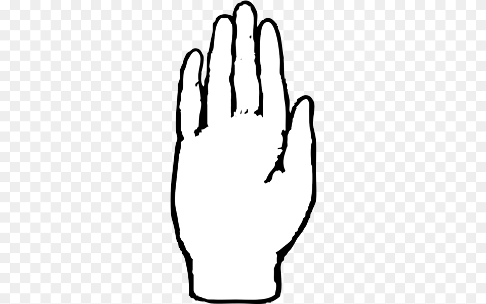 Religious Hands Images Hand Outline, Clothing, Glove, Stencil, Body Part Png Image
