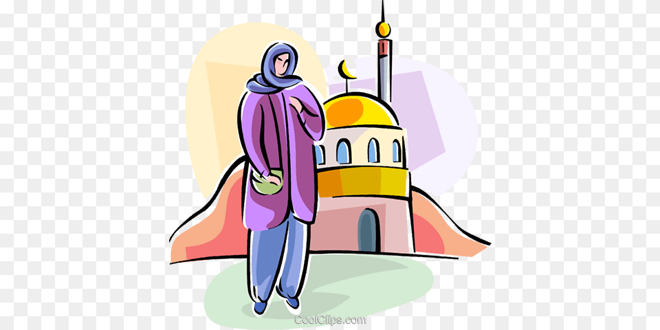 Religious Holidays Uk Arab Region Royalty Vector Clip Art, Architecture, Building, Monastery, Dome Free Png