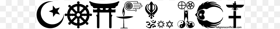Religious Symbols, Stencil, Symbol, Emblem, Machine Free Png