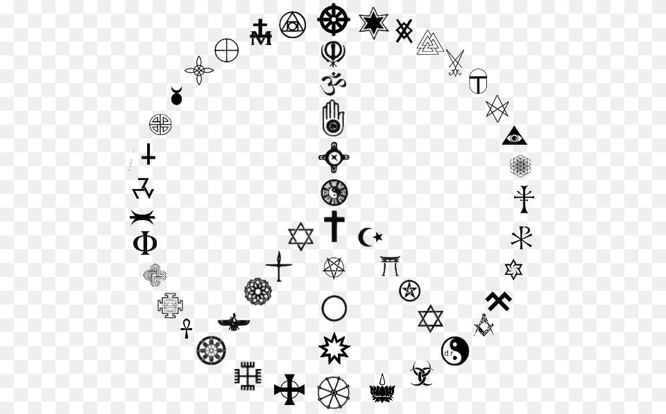 Religious Symbols Peace Sign, Machine, Spoke, Alloy Wheel, Car Png Image