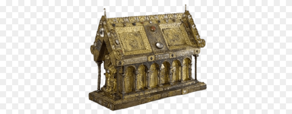 Reliquary Shrine Of St Amandus, Treasure, Bronze, Archaeology, Mailbox Png